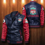 Liverpool F.C Leather Bomber Jacket