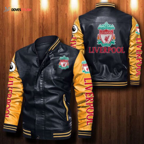 Liverpool F.C Leather Bomber Jacket