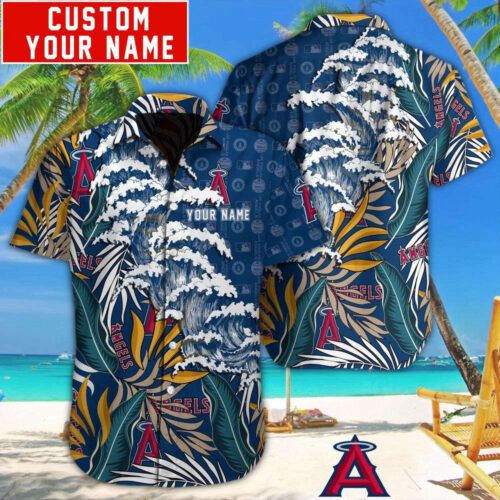 Los Angeles Angels MLB-Hawaiian Shirt  For Men Women