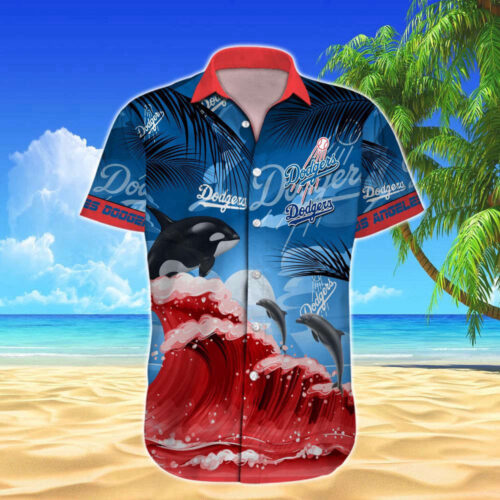 Los Angeles Dodgers MLB-Hawaiian Shirt Custom  For Men Women