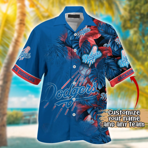 Los Angeles Dodgers MLB Summer Hawaii Shirt And TShirt, Custom Football Shirts