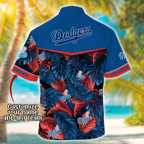 Los Angeles Dodgers MLB Summer Hawaii Shirt And TShirt, Custom Football Shirts