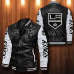 Los Angeles Kings Leather Bomber Jacket