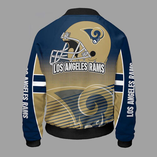 Los Angeles Rams Blue Bomber Jacket
