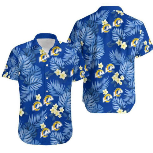 Los Angeles Rams Gift For Fan Hawaii Shirt  Summer Colle