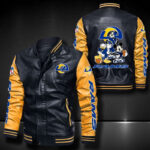 Los Angeles Rams Leather Bomber Jacket