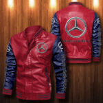 Mercedes-Benz Leather Bomber Jacket