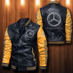 Mercedes-Benz Leather Bomber Jacket