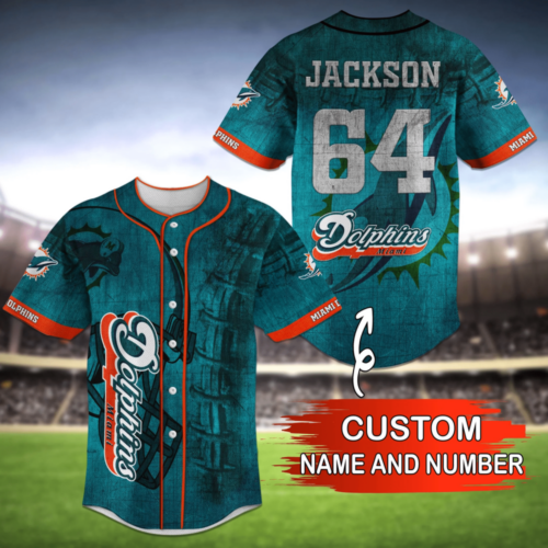 Personalized Jacksonville Jaguars NFL Baseball Jersey Shirt  For Fans