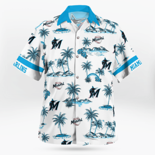 Miami Marlins MLB Hawaiian Shirt For Men Women