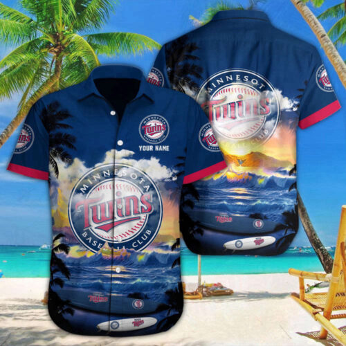 Minnesota Twins MLB-Custom Hawaii Shirt  For Men Women