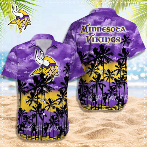 Minnesota Vikings NFL Hawaiian Shirt, Best Gift For Men Women
