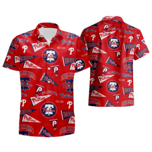 MLB Philadelphia Phillies Premium Hawaiian Shirt Gift For Sports Lovers