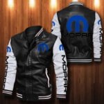 Mopar Leather Bomber Jacket