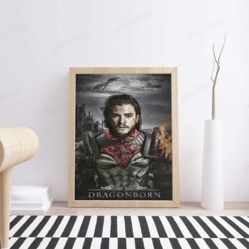 Movies Tv Shows Jon Snow Premium Poster