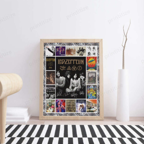 Music Led Zeppelin Fleece Poster