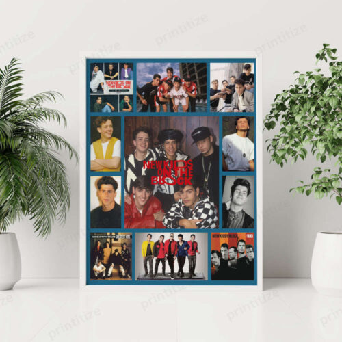 Music New Kids On The Block Nkotb Fleece Poster