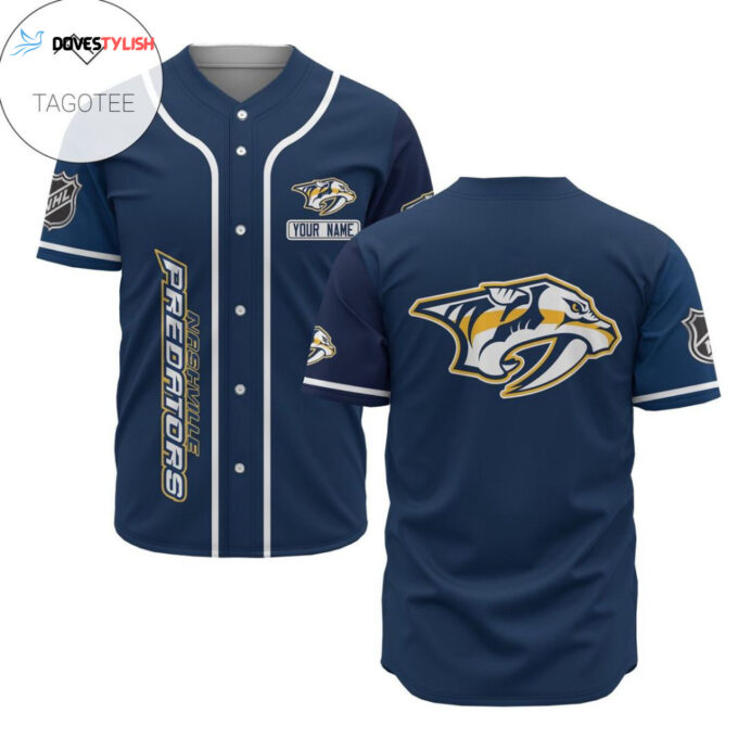 Nashville Predators Baseball Jersey For Fans BJ0050