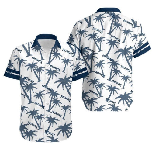 New England Patriots Coconut Tree NFL Gift For Fan Hawaii Shirt