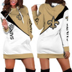 New Orleans Saints Hoodie Dress For Women