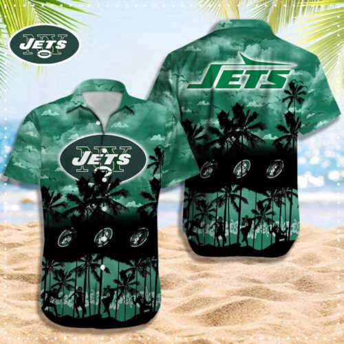 New York Jets NFL Hawaiian Shirt, Best Gift For Men Women