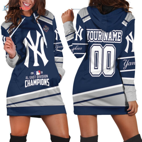 New York Yankees Hoodie Dress For Women