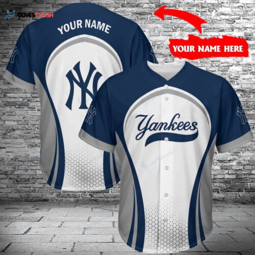 New York Yankees Personalized Baseball Jersey 326