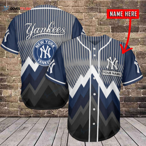 New York Yankees Personalized Baseball Jersey BG424