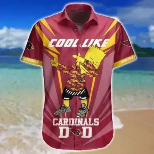 NFL Arizona Cardinals Hawaiian Shirt Cool Like, Gift For Fans