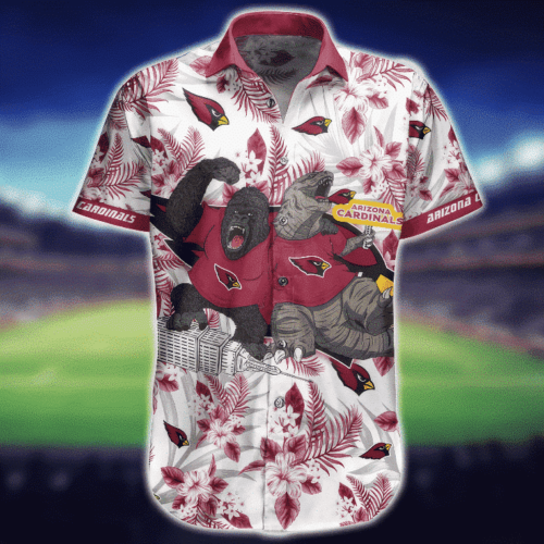 NFL Arizona Cardinals Hawaiian Shirt Kingkong For Men Women