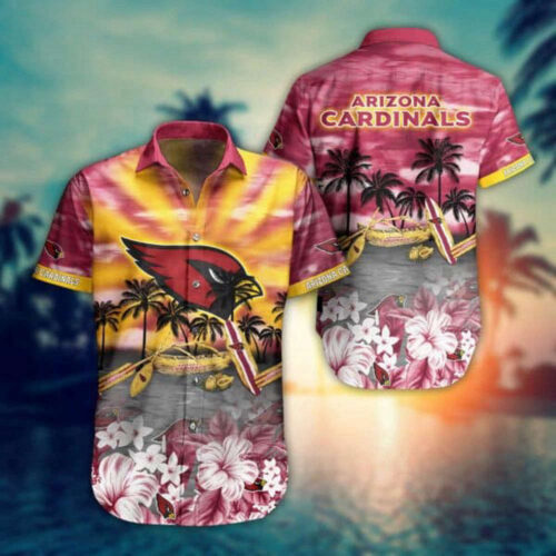 NFL Arizona Cardinals Hawaiian Shirt Hot Trending, Best Gift For Men And Women