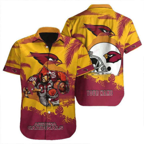 NFL Arizona Cardinals Hawaiian Shirt   Summer For Men Women