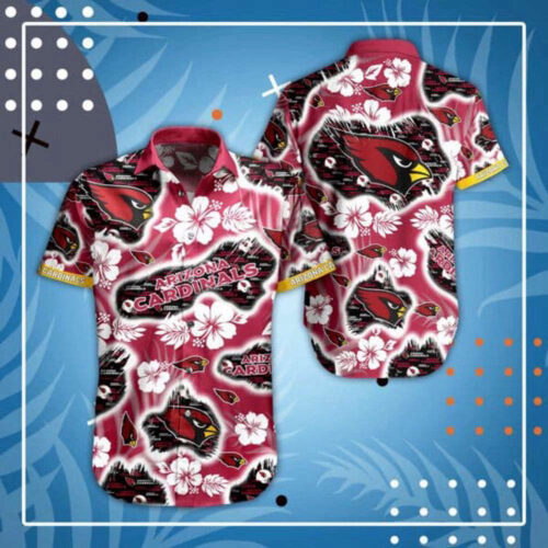 NFL Arizona Cardinals Hawaiian Shirt Summer, Best Gift For Fans