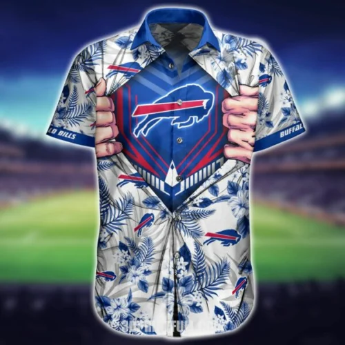 NFL Buffalo Bills Hawaiian Shirt Summer Logo Men