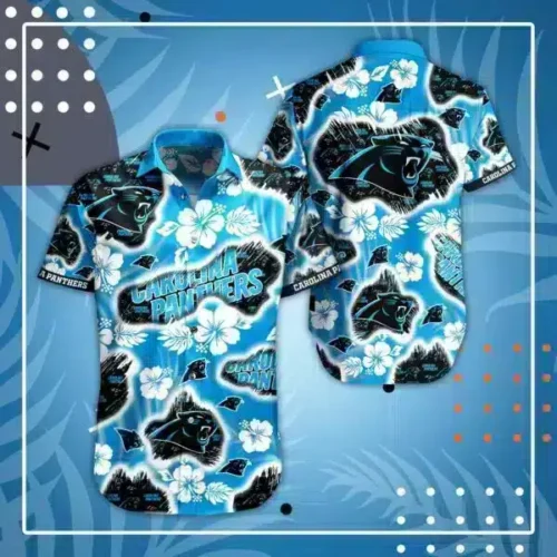 NFL Carolina Panthers Hawaiian Shirt Short For Men And Women