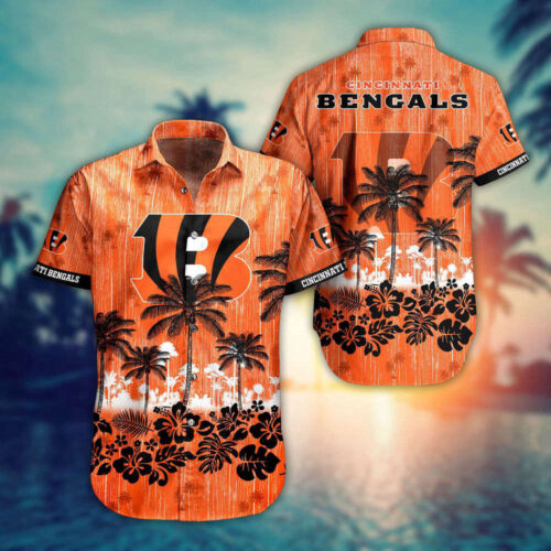 NFL Cincinnati Bengals Hawaiian Shirt And Short This Summer For This Season