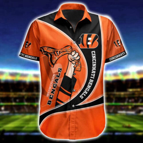 NFL Cincinnati Bengals Hawaiian Shirt   For This Summer