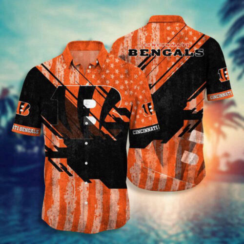 NFL Cincinnati Bengals Hawaiian Shirt Short Style Hot Trending