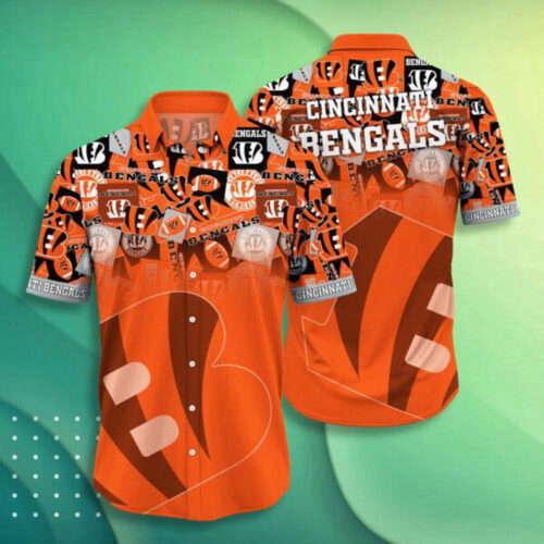 NFL Cincinnati Bengals Hawaiian Shirt Style Hot Trending For Men And Women