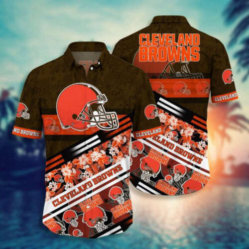 NFL Cleveland Browns Hawaiian Shirt Summer For Men And Women