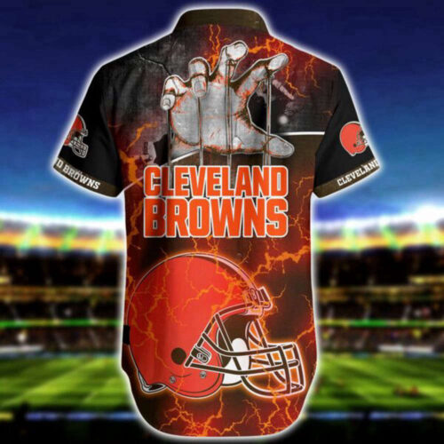 NFL Cleveland Browns Hawaiian Shirt Short Summer