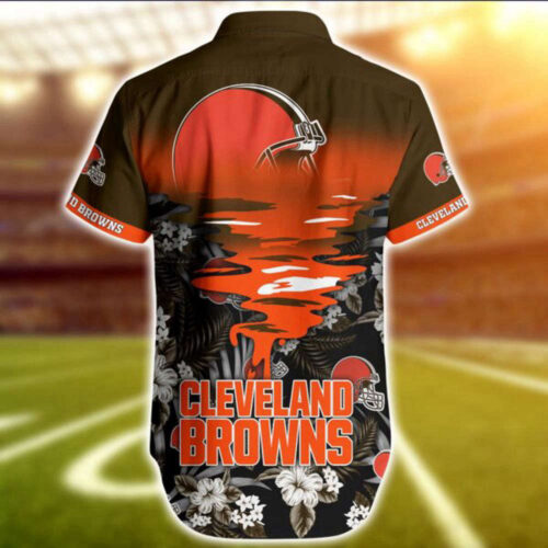 NFL Cleveland Browns Hawaiian Shirt Short Summer Trending