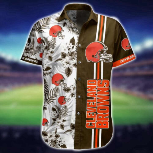 NFL Cleveland Browns Hawaiian Shirt Summer, Gift For Men Women