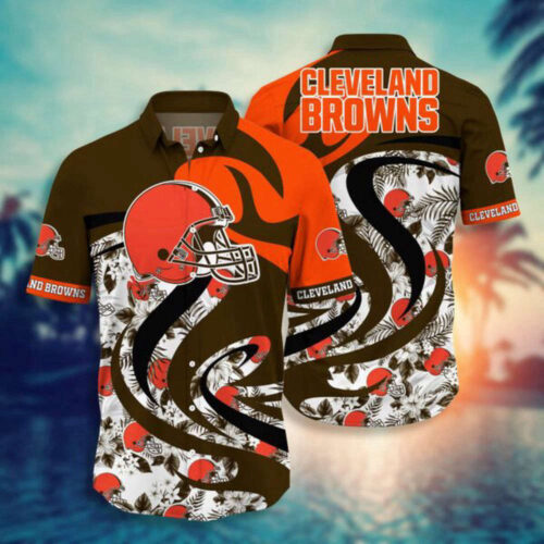 NFL Cleveland Browns Hawaiian Shirt Style Hot Trending, Best Gift For Men And Women