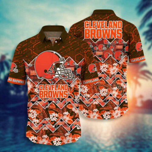 NFL Cleveland Browns Hawaiian Shirt Style Hot Trending For This Season