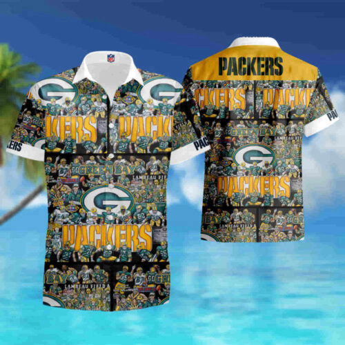 NFL Green Bay Packers Trendy Sport Hawaiian Shirt Funny, Best Gift For Men  And Women