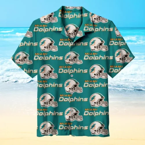 NFL Miami Dolphin Logo Hawaiian Shirt For This Summer