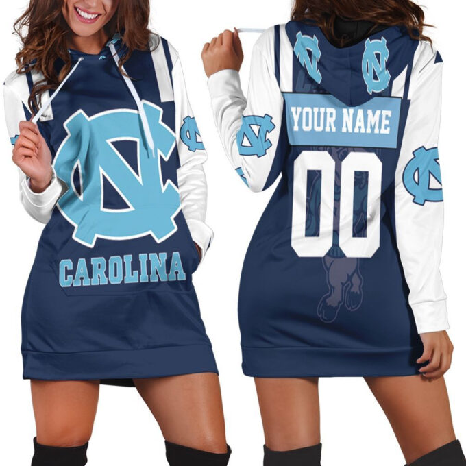 North Carolina Tar Heels Hoodie Dress For Women