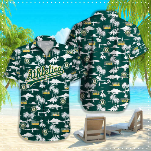 Oakland Athletics MLB-Hawaiian Shirt For Men Women