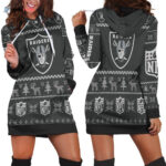 Oakland Raiders Hoodie Dress For Women